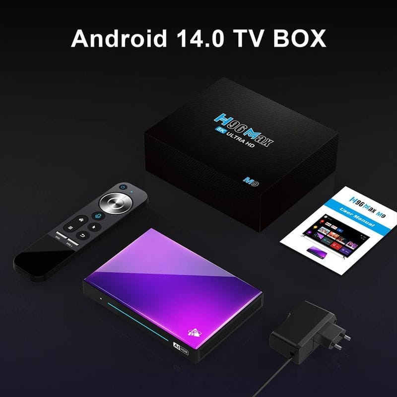 H96 Max M9 RK3576 4Go/32Go Wifi 6 Android 14 Noir - Android TV - Ítem9