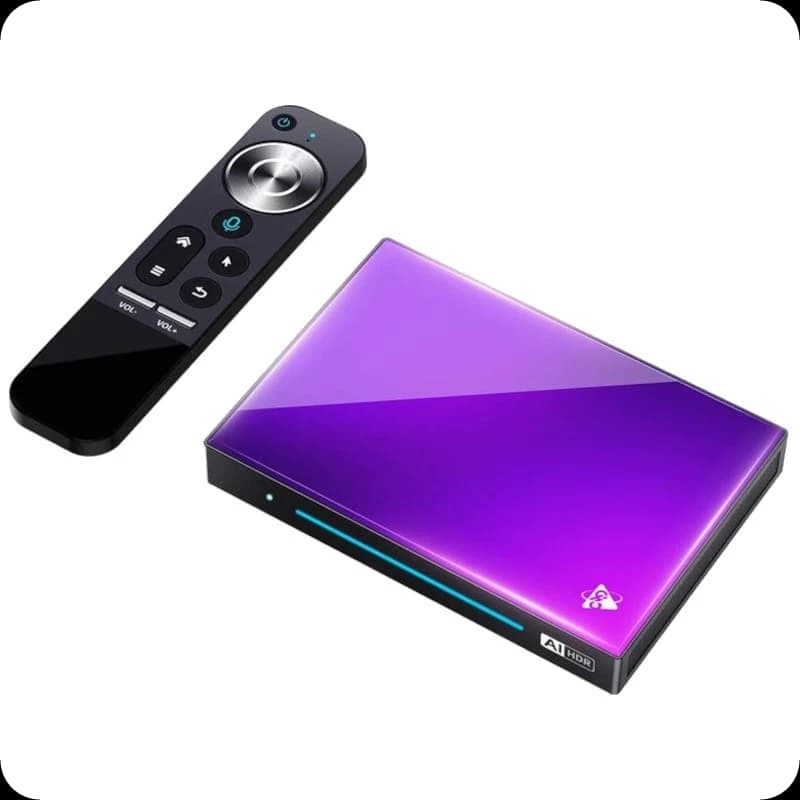 H96 Max M9 RK3576 4Go/32Go Wifi 6 Android 14 Noir - Android TV