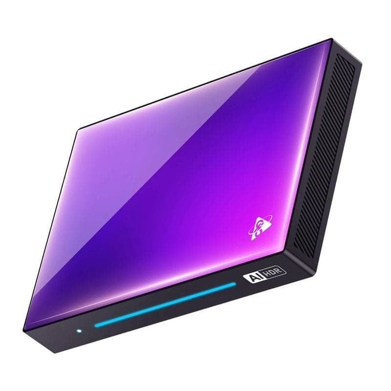 Latérale de H96 Max M9 RK3576 4Go/32Go Wifi 6 Noir - Android TV