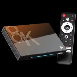 H96 MAX M9S 8K RK3576 4 Go/32 Go Wifi 6 Android 14 Noir - Android TV