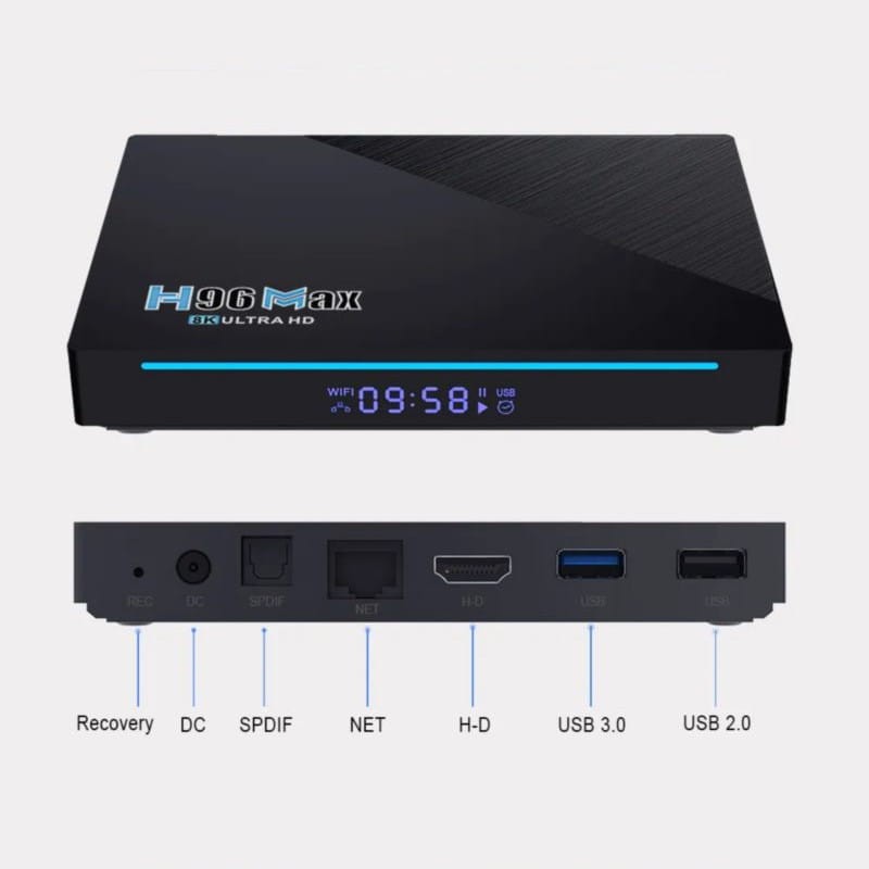 H96 Max 4GB/32GB Android 11 - Android TV - Item6