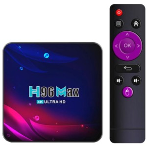 H96 Max V11 RK3188 4 Go/32 Go Double Wi-Fi Android 11 - Android TV