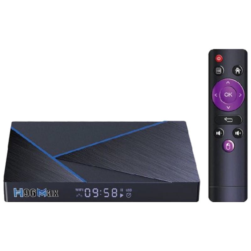 H96 Max V56 RK3566 2 Go/16 Go Double Wi-Fi Android 12 - Android TV - Ítem