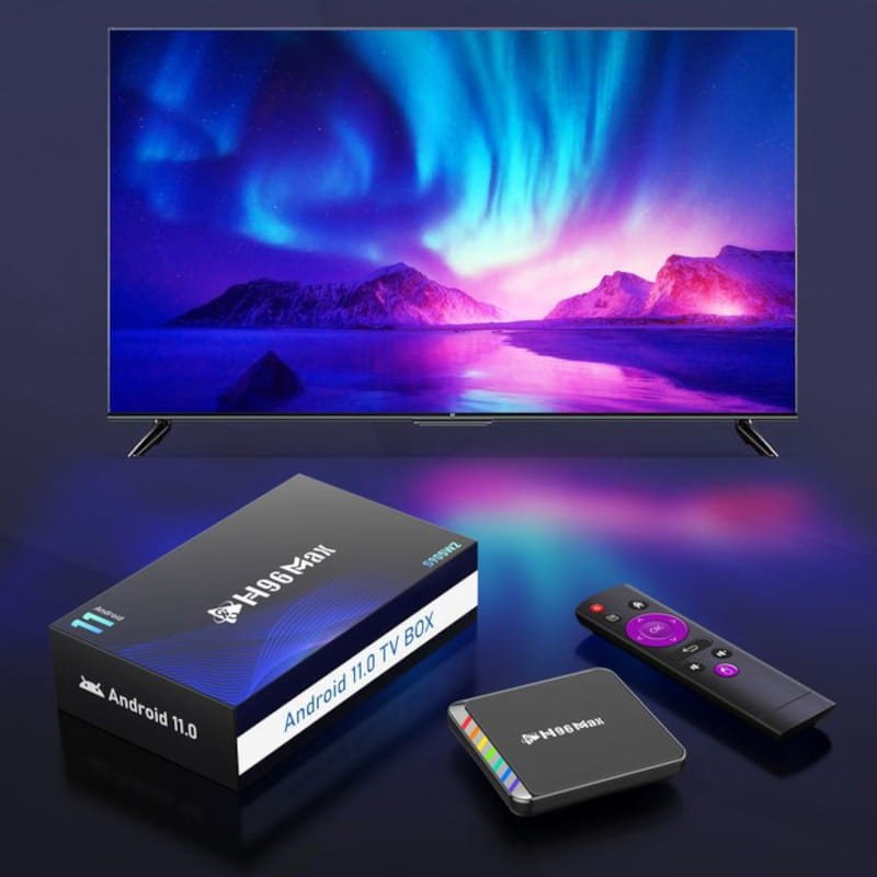 H96 Max W2 S905W2 4 Go/32 Go 4K Wi-Fi 6 AV1 Android 11 - Android TV - Ítem3