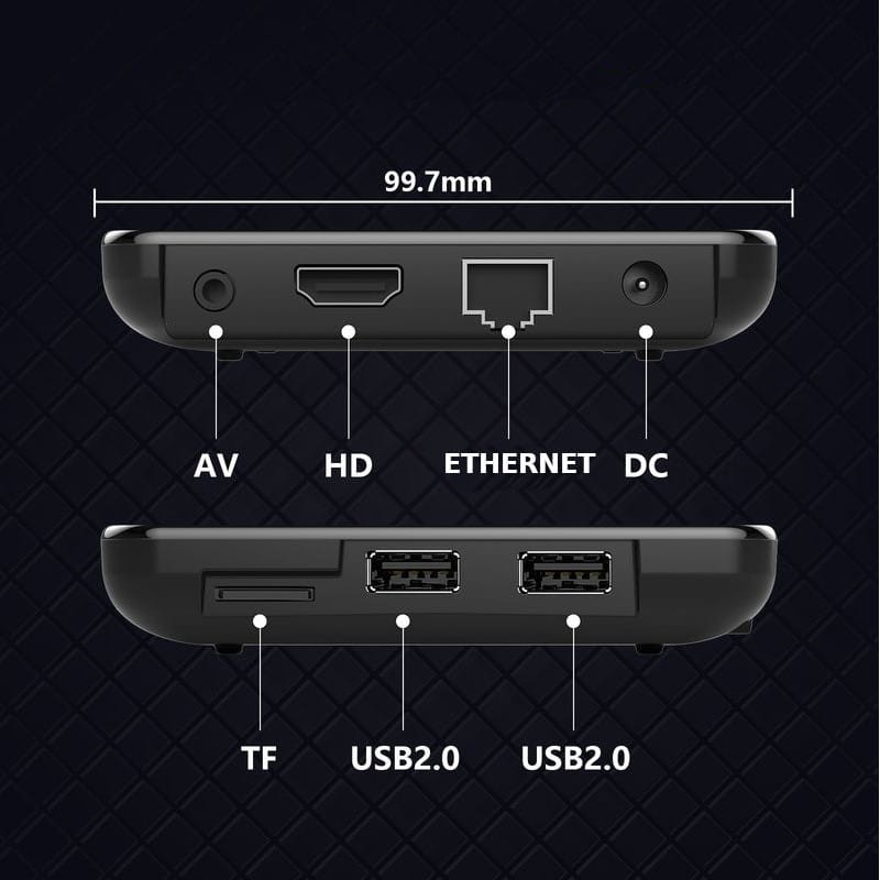 H96 Max W2 S905W2 4GB/32GB 4K Wifi 6 AV1 Android 11 - Android TV - Ítem7