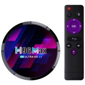 H96 Max X4 S905X4 4 Go/32 Go Android 11 - Android TV