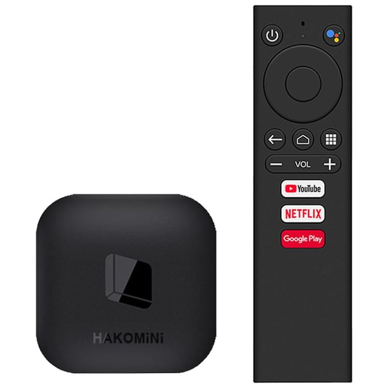 Hako mini V2 S90Y2 2GB/8GB Certificado 4K Android 9.0 - Android TV - Ítem