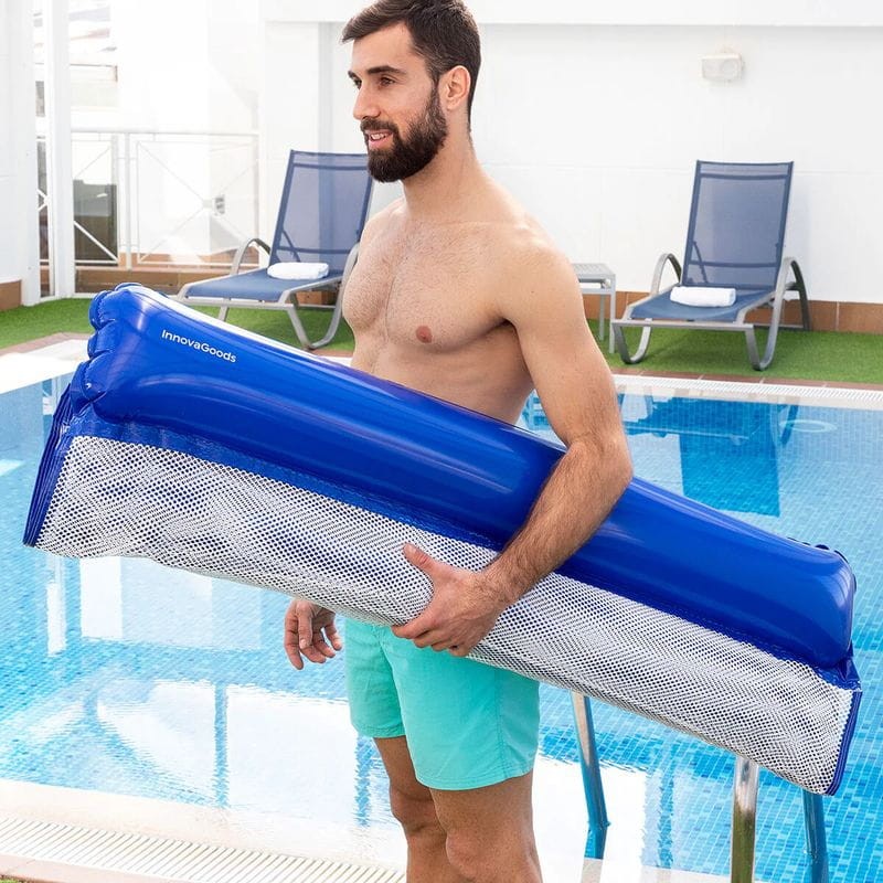 Hamaca de Agua Flotante Doble para Piscina Twolok InnovaGoods Azul - Ítem7