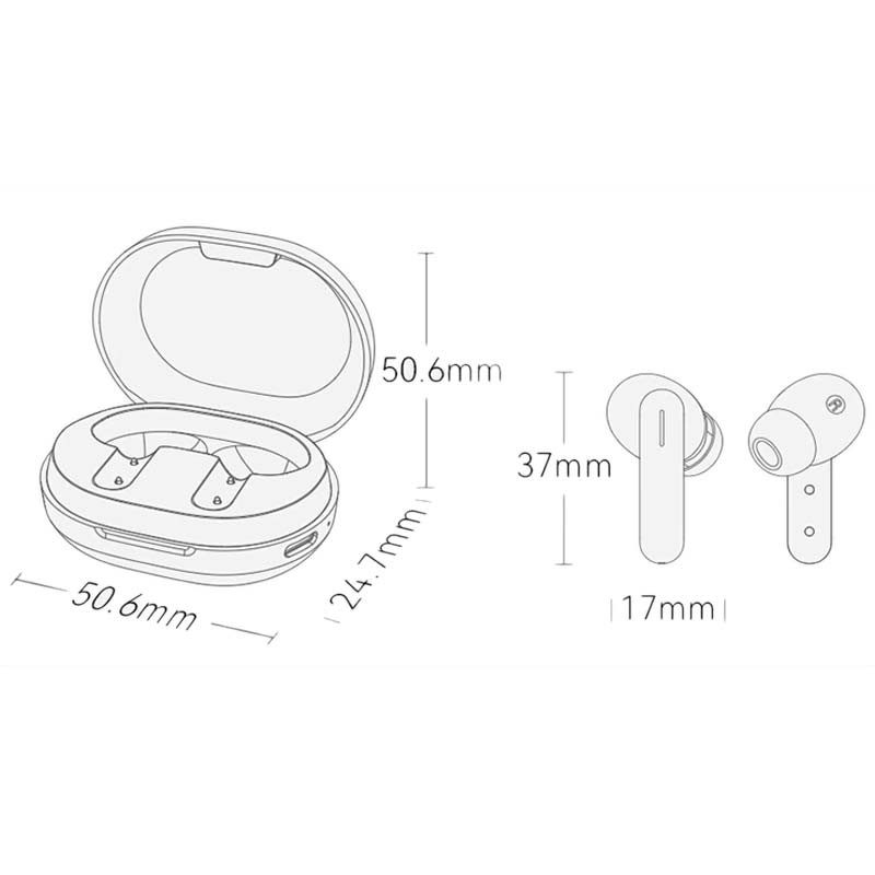 Écoteurs Bluetooth Haylou GT7 Neo Pourpre - Ítem4