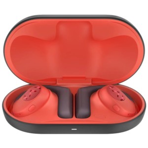 Haylou PurFree OW01 Noir/Rouge - Casque à Conduction Osseuse et Bluetooth