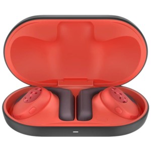 Haylou PurFree OW01 Preto/Vermelho - Auriculares de condução óssea e Bluetooth