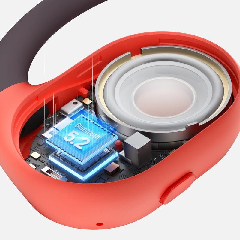 Haylou PurFree OW01 Negro/Rojo - Auriculares de Conducción Ósea y Bluetooth - Ítem3