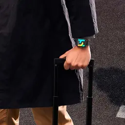 foto real do Relógio inteligente Haylou RS4 Plus Preto