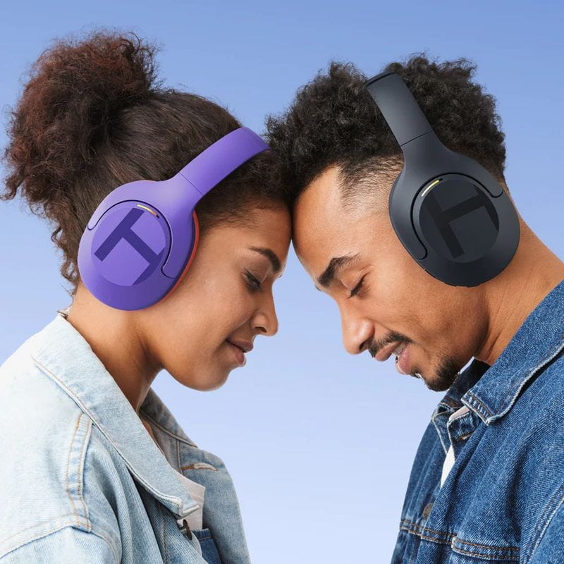 Haylou S35 ANC Violeta/Naranja - Auriculares Bluetooth - Ítem4