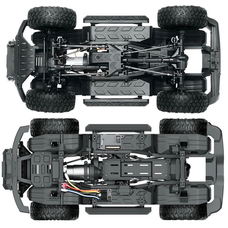 HB-R1001 1/10 Amarelo - Carro RC Elétrico - Item4