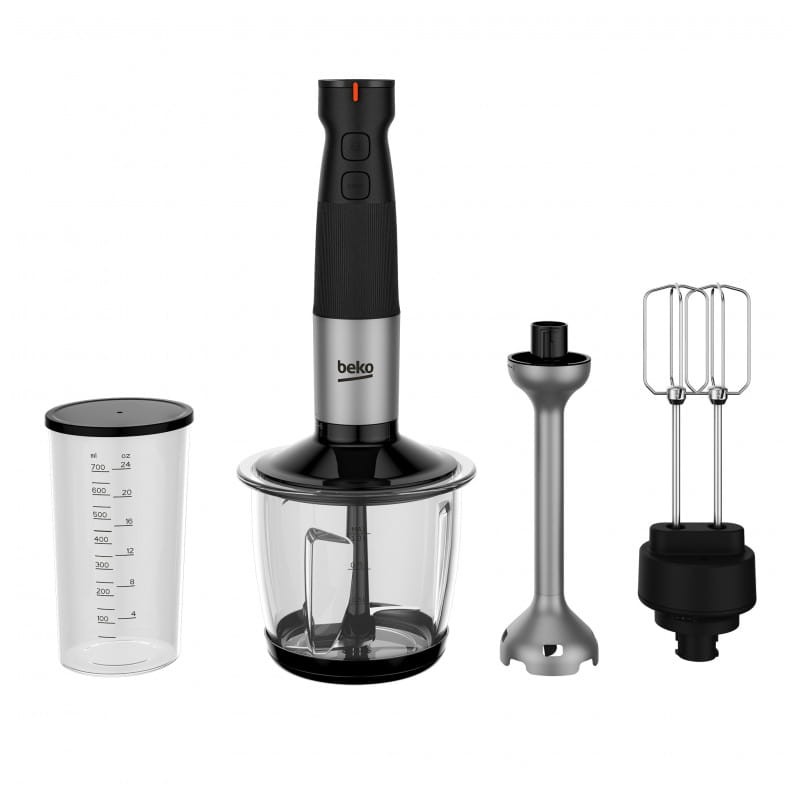 Beko HBA 81762 BX Conjunto Turbo 750 W 12 velocidades Aço inoxidável - Misturadora manual - Item3