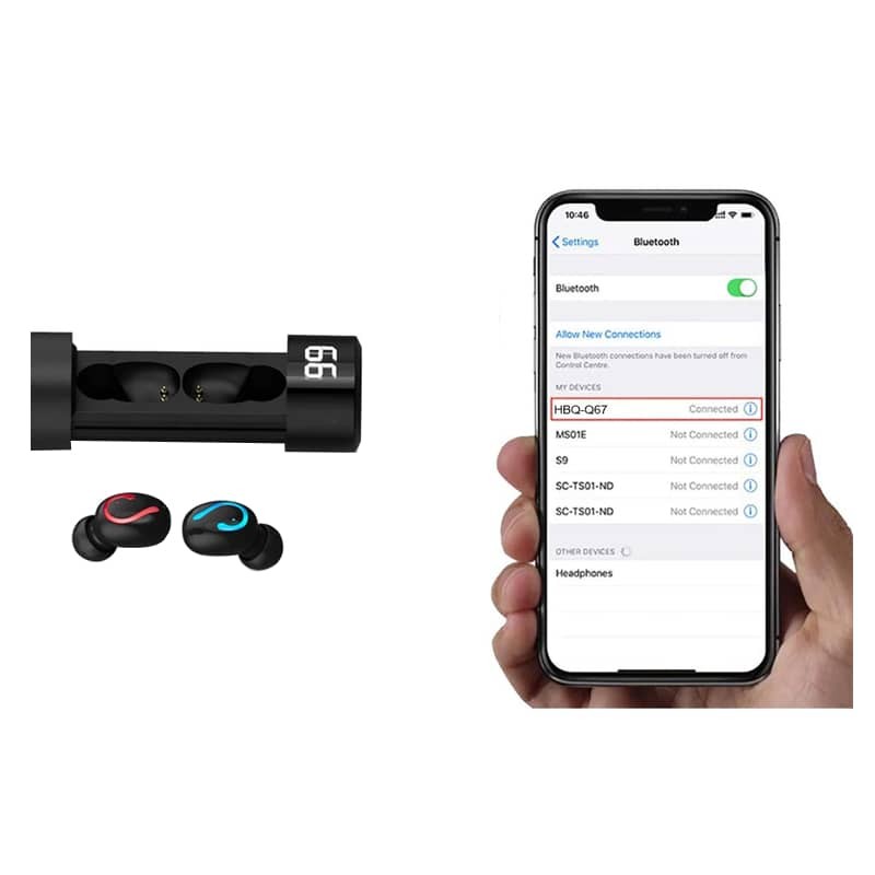 bluetooth earbuds not connecting to iphone