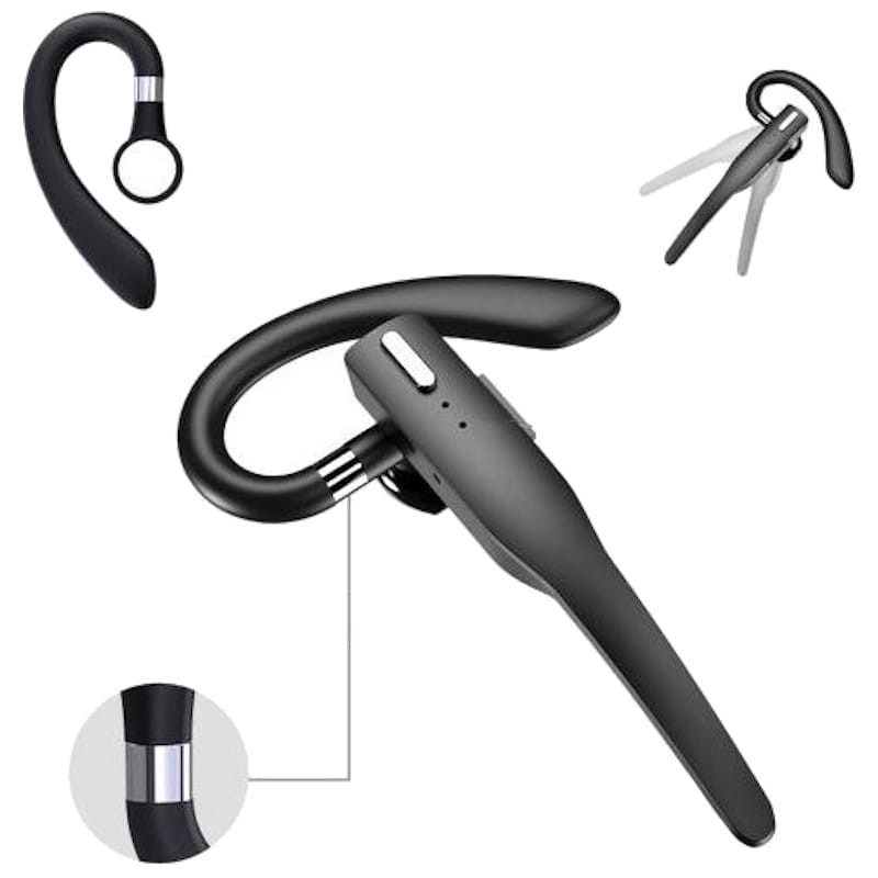 HBQ YYK-525 - Fones de ouvido Bluetooth Preto - Item4