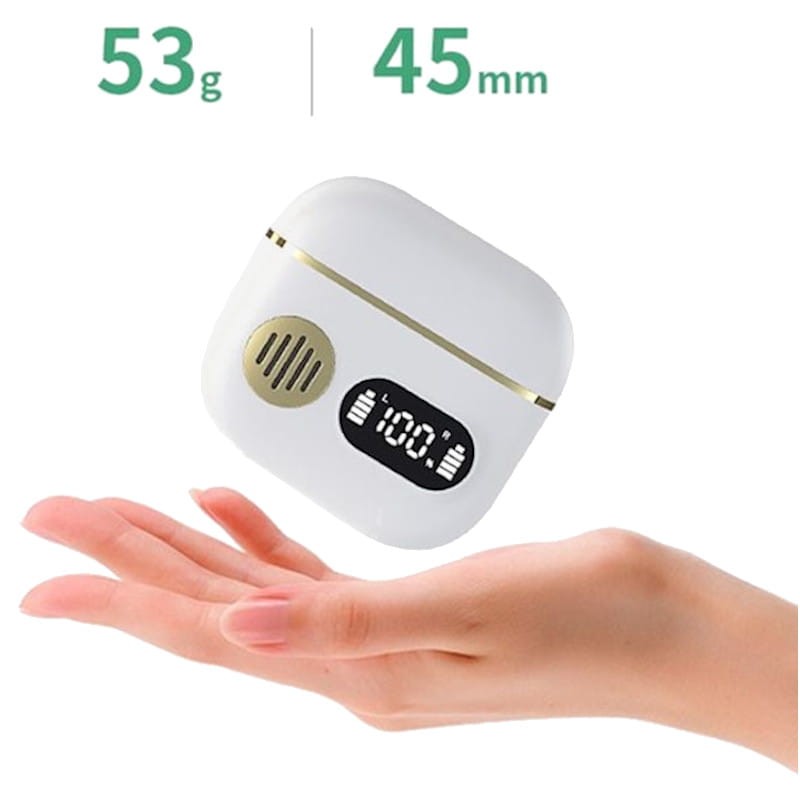 HBQ YYK-750 Bluetooth 5.2 - Écouteurs intra-auriculaires Blanc - Ítem3