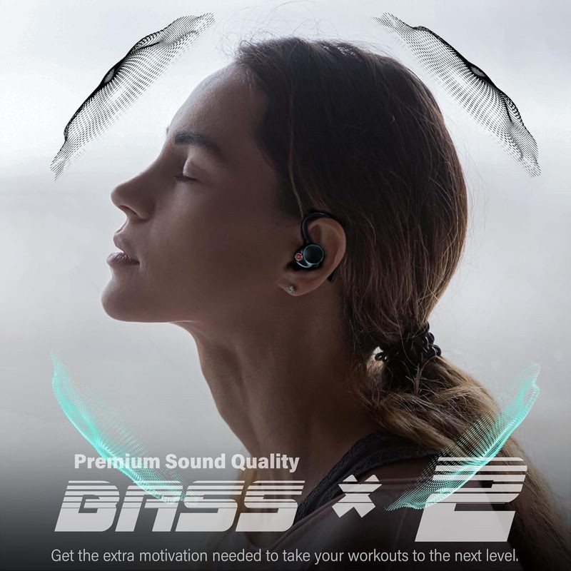 HBQ YYK-580 Sport Preto - Auriculares Bluetooth - Item4