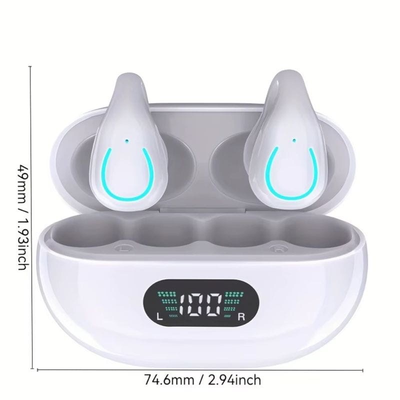 HBQ YYK-710 Crochet d'oreille Blanc - Ecouteurs Bluetooth - Ítem4