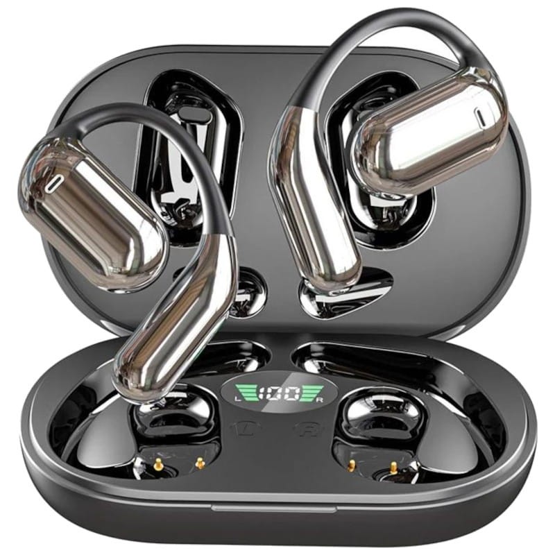 HBQ YYK-Q16 Gancho Preto - Auriculares Bluetooth - Item
