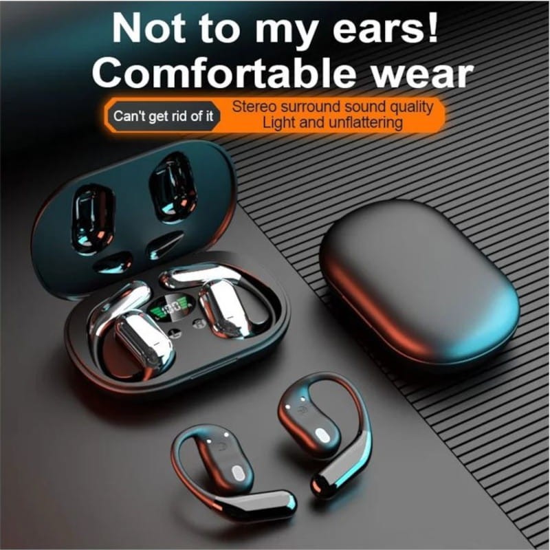 HBQ YYK-Q16 Gancho Preto - Auriculares Bluetooth - Item3