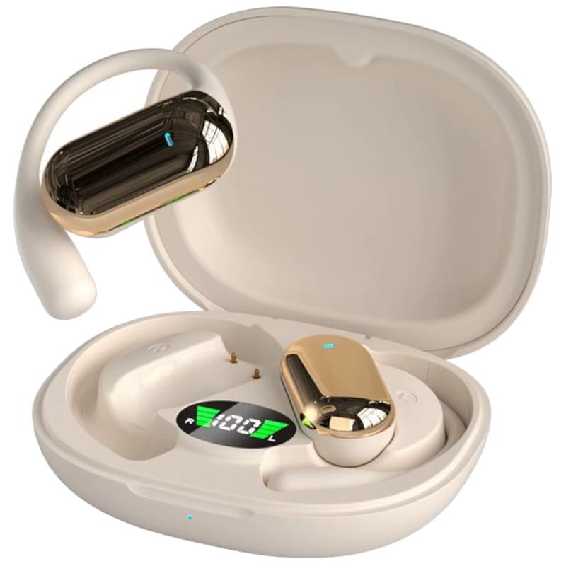 HBQ YYK-Q16S Gancho Marfim - Auriculares Bluetooth - Item