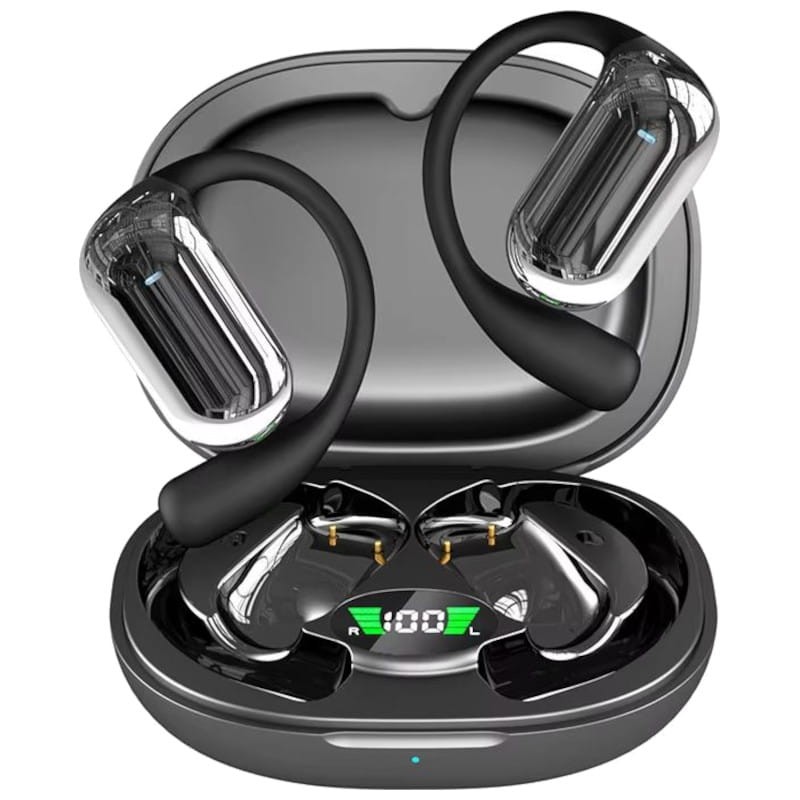 HBQ YYK-Q16S Gancho Preto - Auriculares Bluetooth - Item