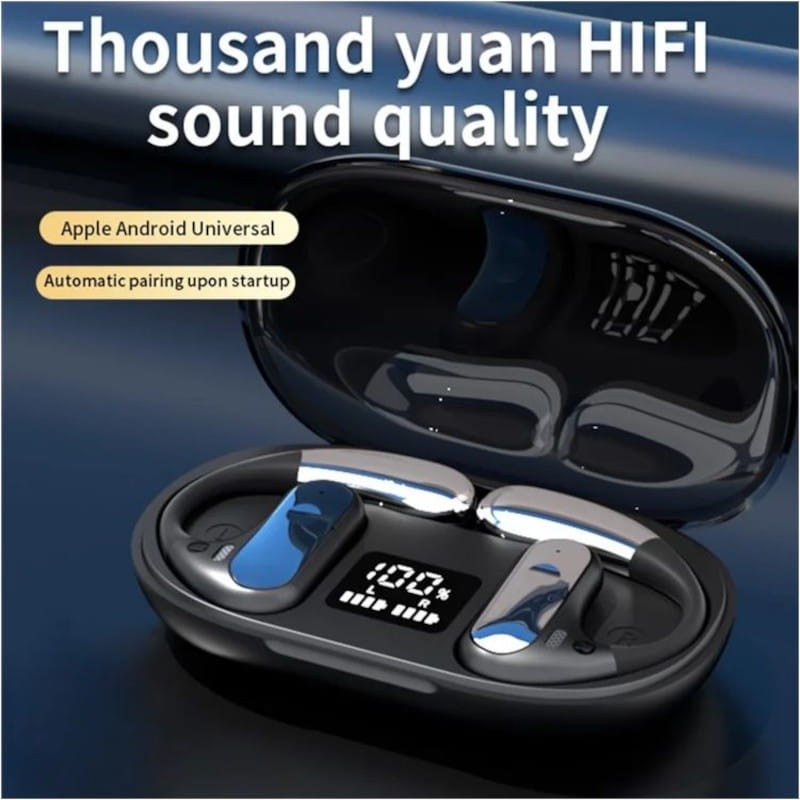 HBQ YYK-Q28 Gancho Preto - Auriculares Bluetooth - Item3