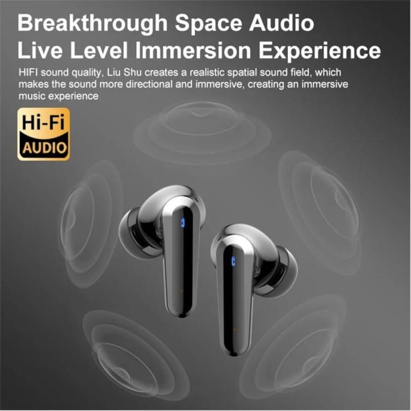 HBQ YYK-Q30 ANC LCD Cinzento - Auriculares Bluetooth - Item7