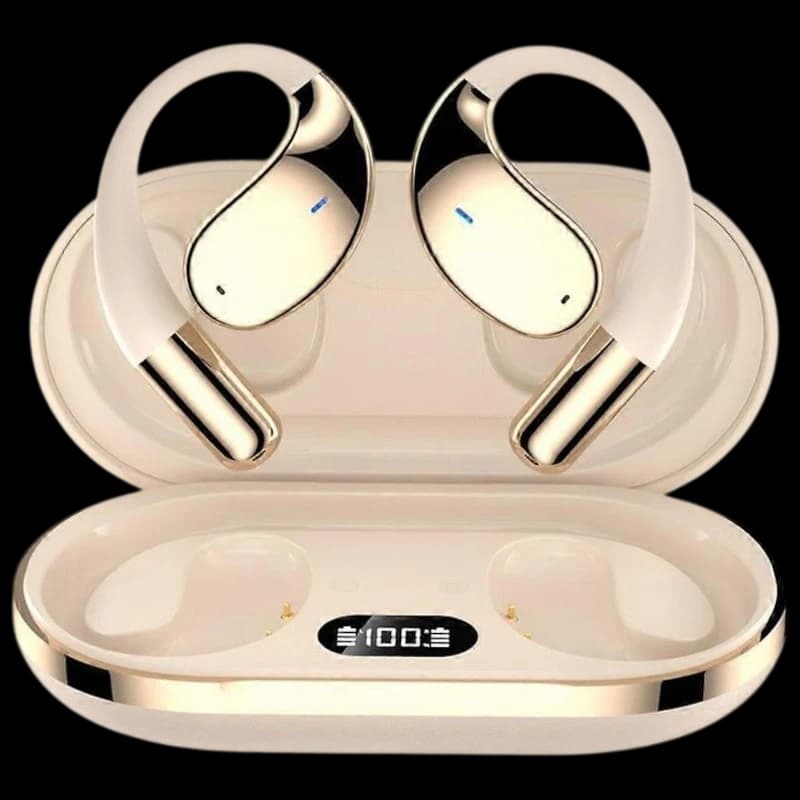 HBQ YYK-Q39 Gancho Marfil - Auriculares Bluetooth