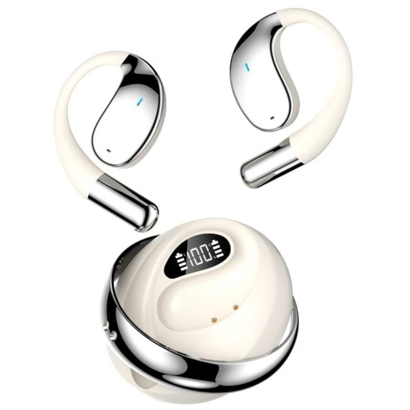 HBQ YYK-Q93 Gancho Marfim - Auriculares Bluetooth - Item