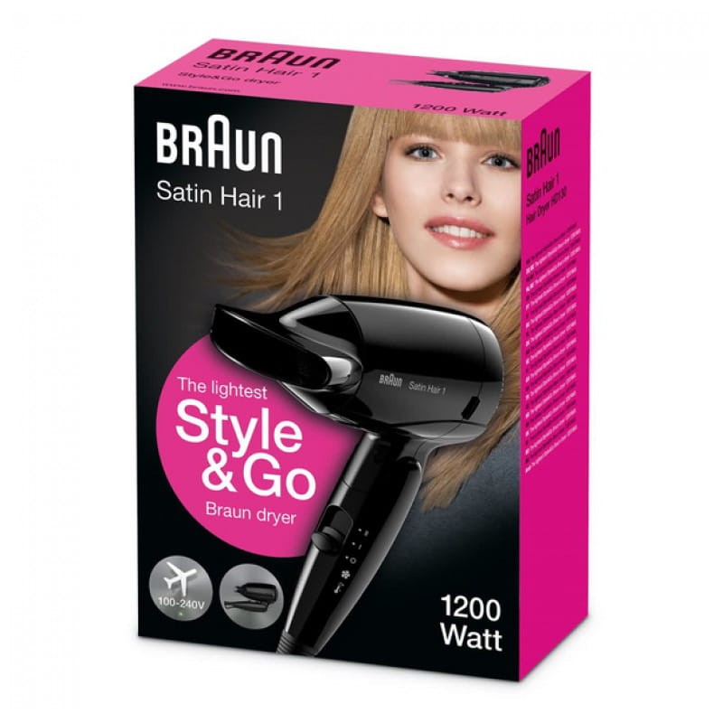 Sèche-cheveux Braun HD130 1200W Noir - Ítem2