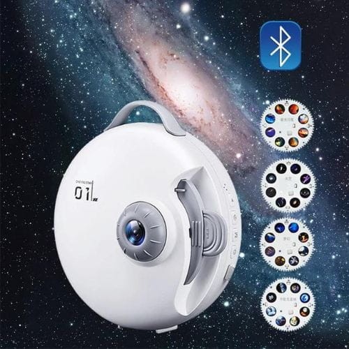 Lampe de nuit HD avec 32 films Bluetooth Blanc - Ítem1