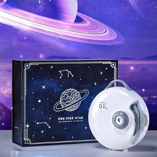 Lampe de nuit HD avec 32 films Bluetooth Blanc - Ítem2