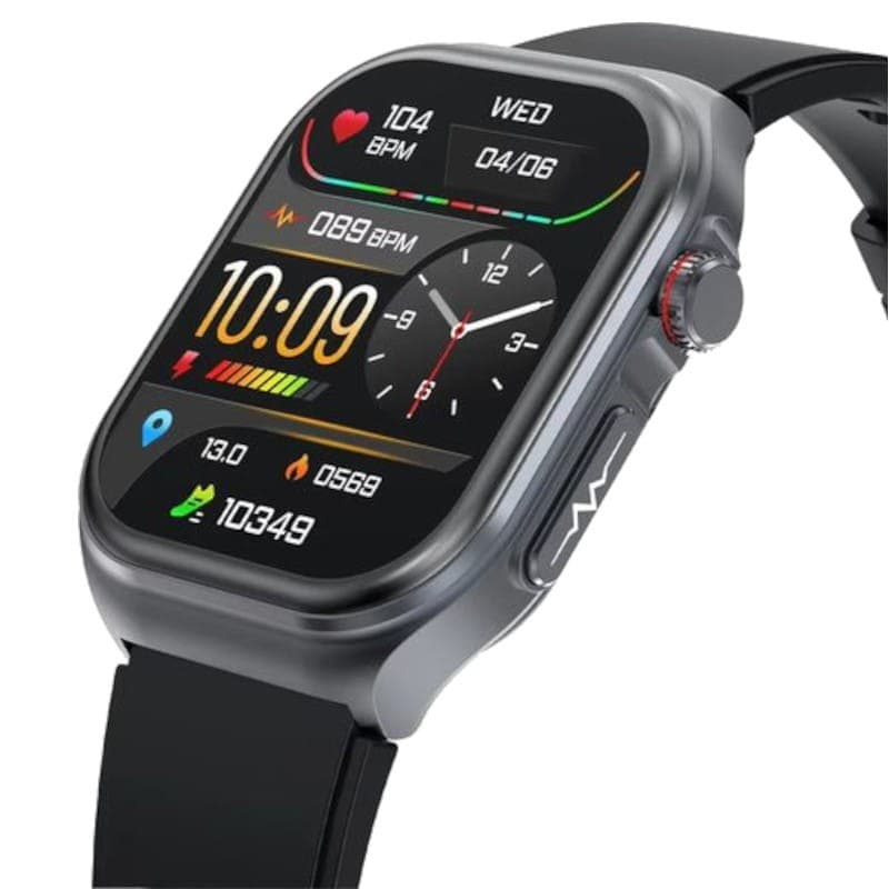 Pantalla de Hello ET585 Cuero  Marrón - Reloj inteligente