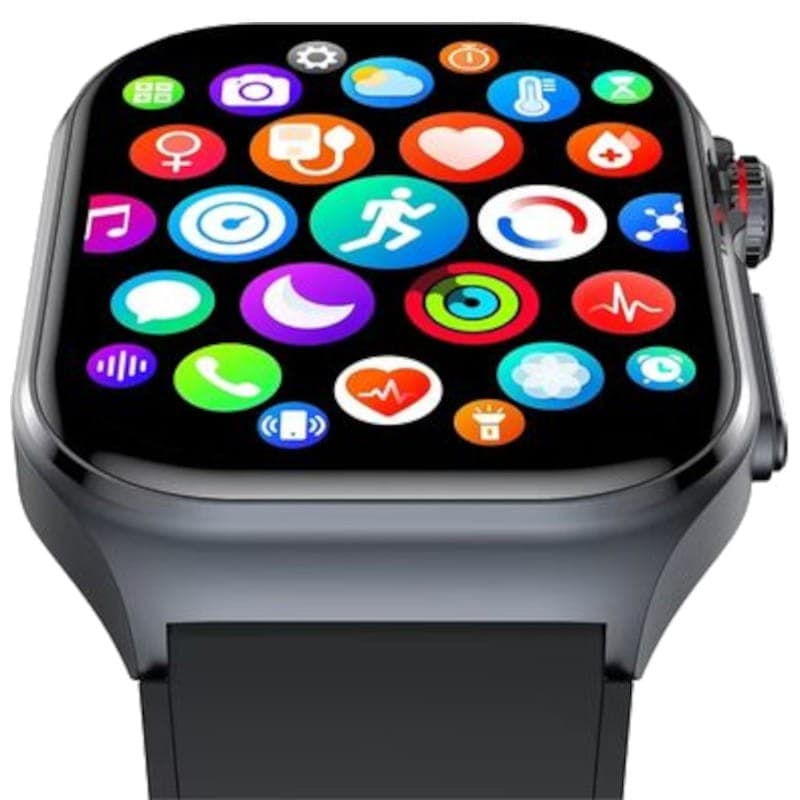 APP de Hello ET585 Cuero  Marrón - Reloj inteligente