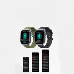 Correas de Hello ET585 Cuero  Marrón - Reloj inteligente