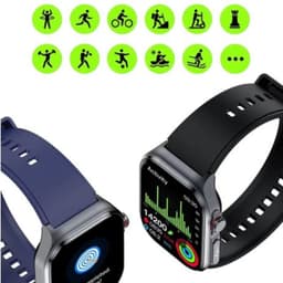 Modos deportivos de Hello ET585 Cuero  Marrón - Reloj inteligente
