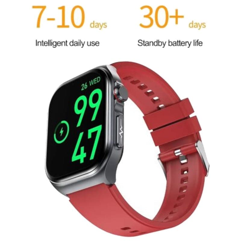 Batería de Hello ET585 Cuero  Marrón - Reloj inteligente