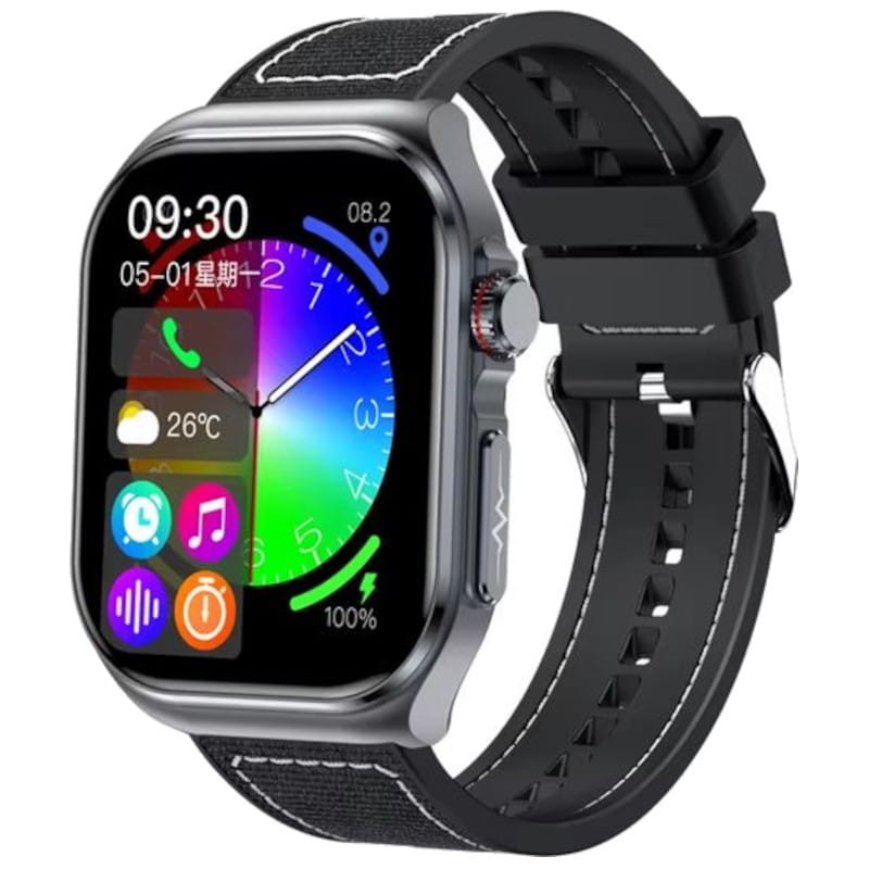 Hello ET585 Nailon Negro - Reloj inteligente - Ítem