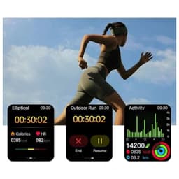 Control de la salud de Hello ET585 Silicona Azul - Reloj inteligente