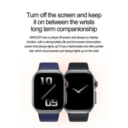 Bisel de Hello ET585 Silicona Azul - Reloj inteligente