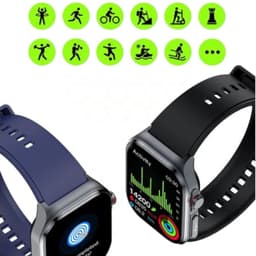 Modos deportivos de Hello ET585 Silicona Azul - Reloj inteligente