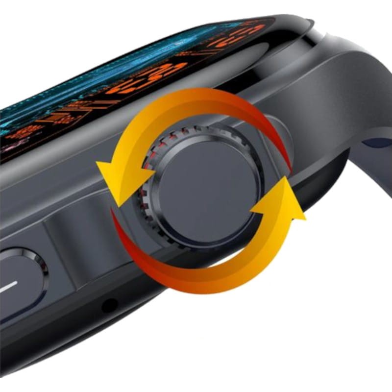 Hello ET585 Silicone Noir - Montre intelligente - Ítem4