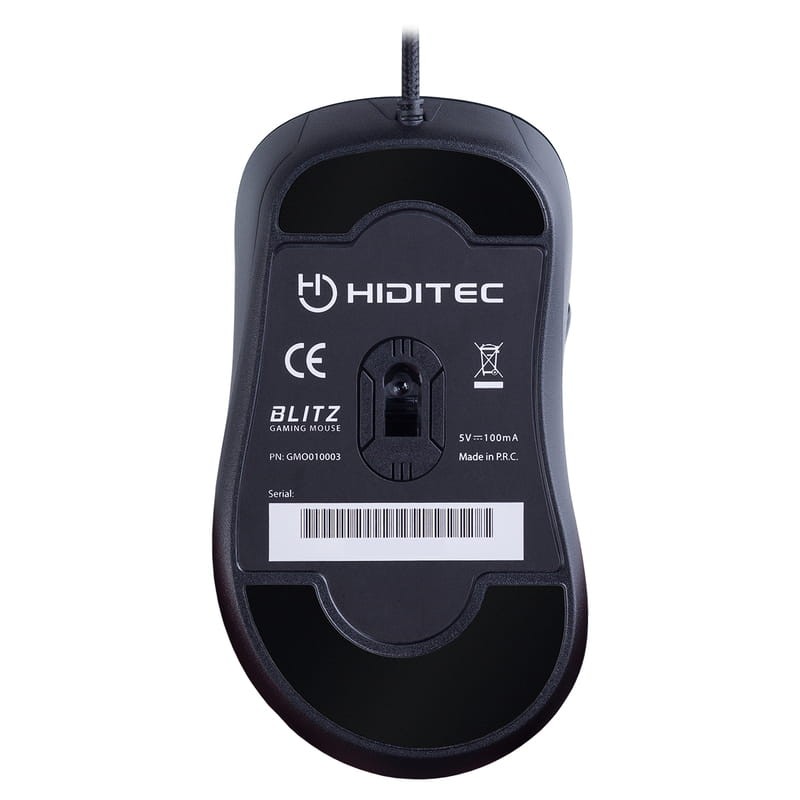 Hiditec Blitz Gaming USB Black - Souris de jeu - 3500 DPI - Ítem3