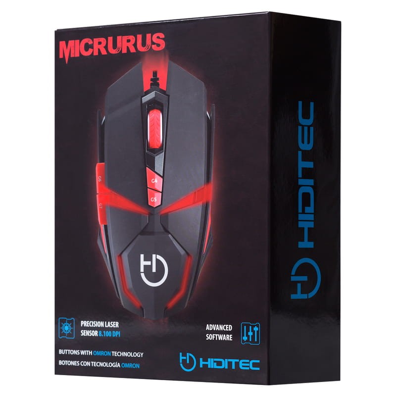 Hiditec Micrurus 8100 DPI USB - Ítem3