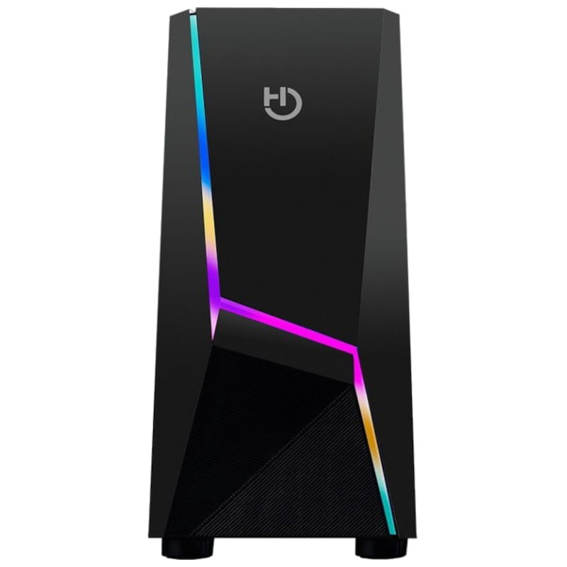 Hiditec V20 PRO ARGB Mid-Tower Verre Trempé Noir - Gaming Box - Ítem1