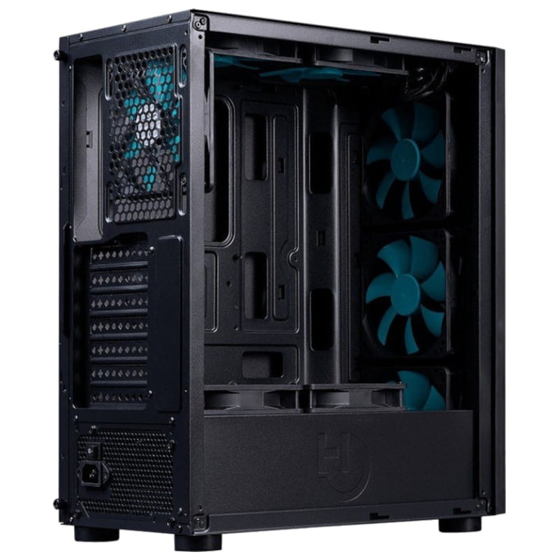 Hiditec V20 PRO ARGB Mid-Tower Verre Trempé Noir - Gaming Box - Ítem3